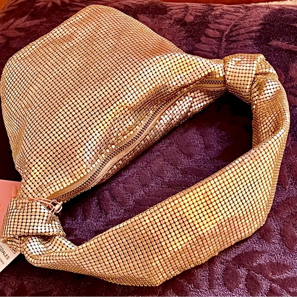 🌺🎉HP🎉🌺 NWT Cult Gaia Gia Bag Brushed Brass - Picture 13 of 16